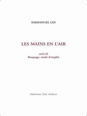 cover image of Les Mains en l'air
